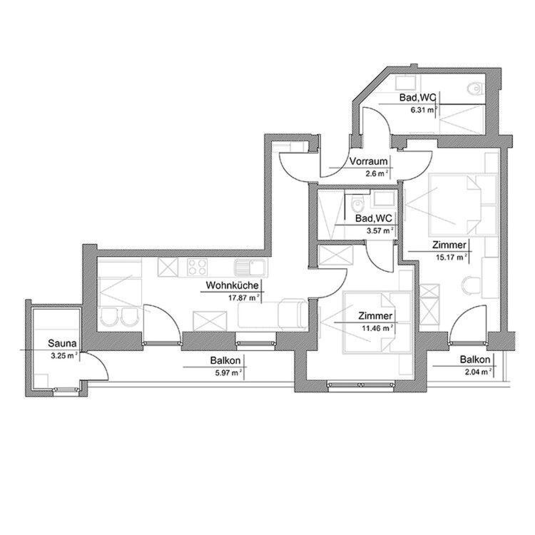 Unser Hoamat Appartement Pichl  エクステリア 写真